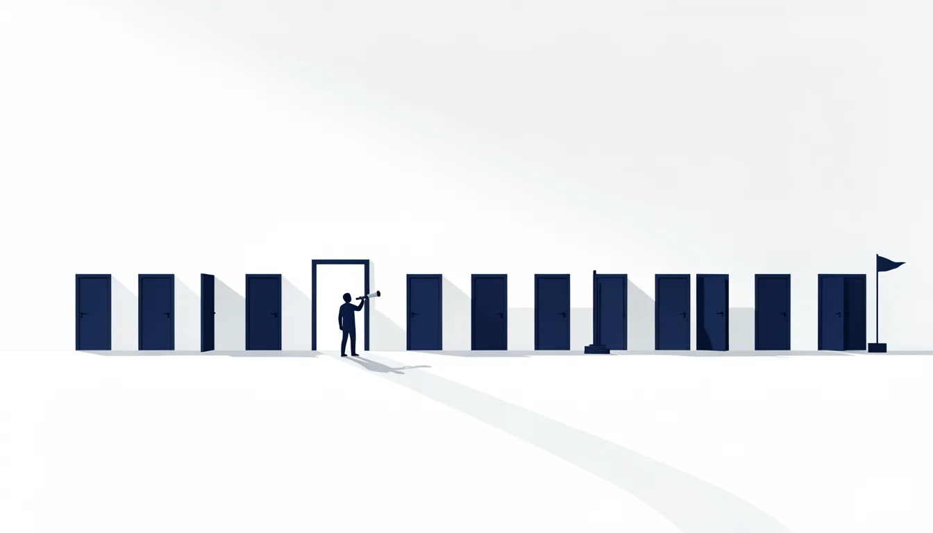 Illustration: Act Senior Before Entry-Level Hiring Closes